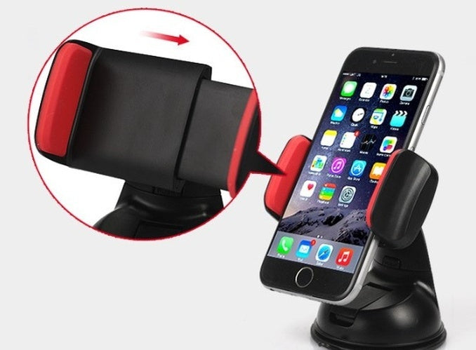 Araç İçi Torpido ve Cam Vakumlu Kısa Boy Telefon Tutucu (4887)