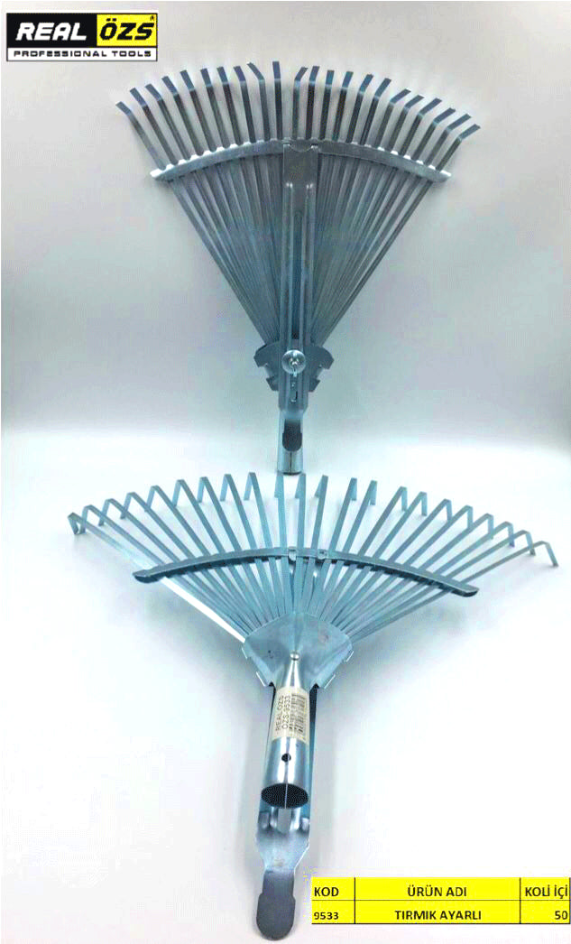 AYARLI 22 DİŞLİ METAL TIRMIK (4887)