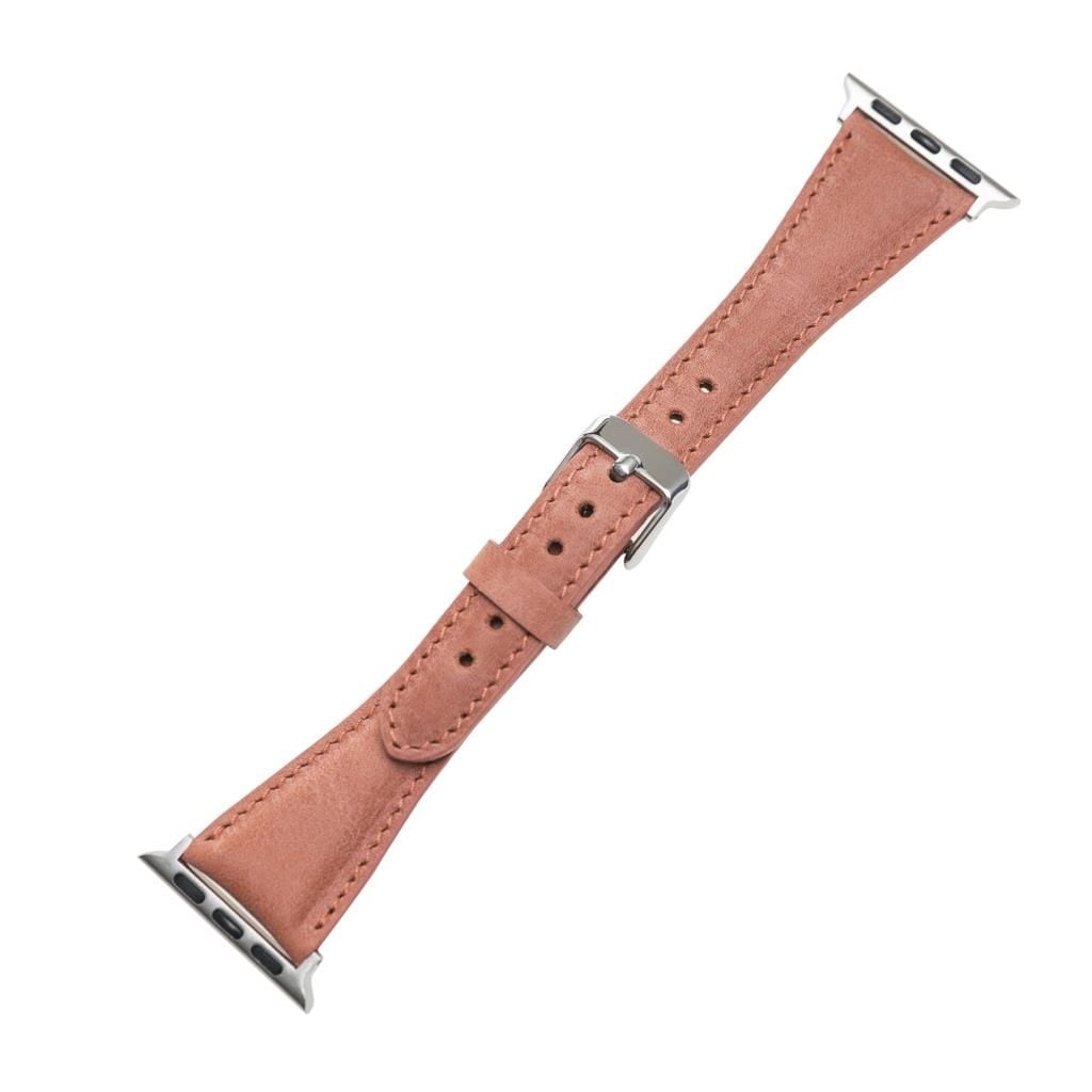 Apple Watch Uyumlu Deri Kordon 42-44-45mm Slim G17