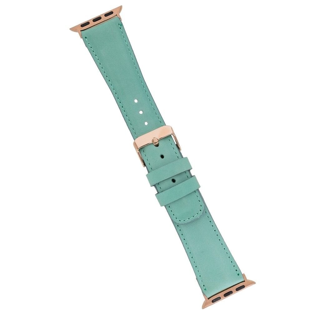 Apple Watch Uyumlu Deri Kordon 38-40-41mm Ferro RT BRN7