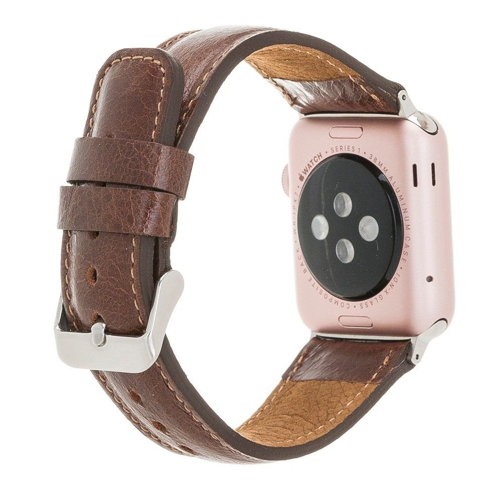Apple Watch Uyumlu Deri Kordon 42-44-45mm VS5