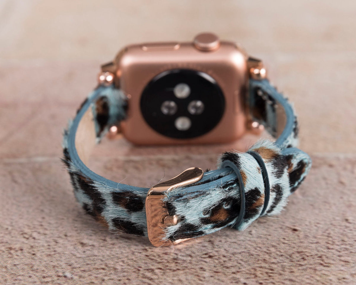 Apple Watch Uyumlu Deri Kordon 38-40-41mm Ferro LEO56N