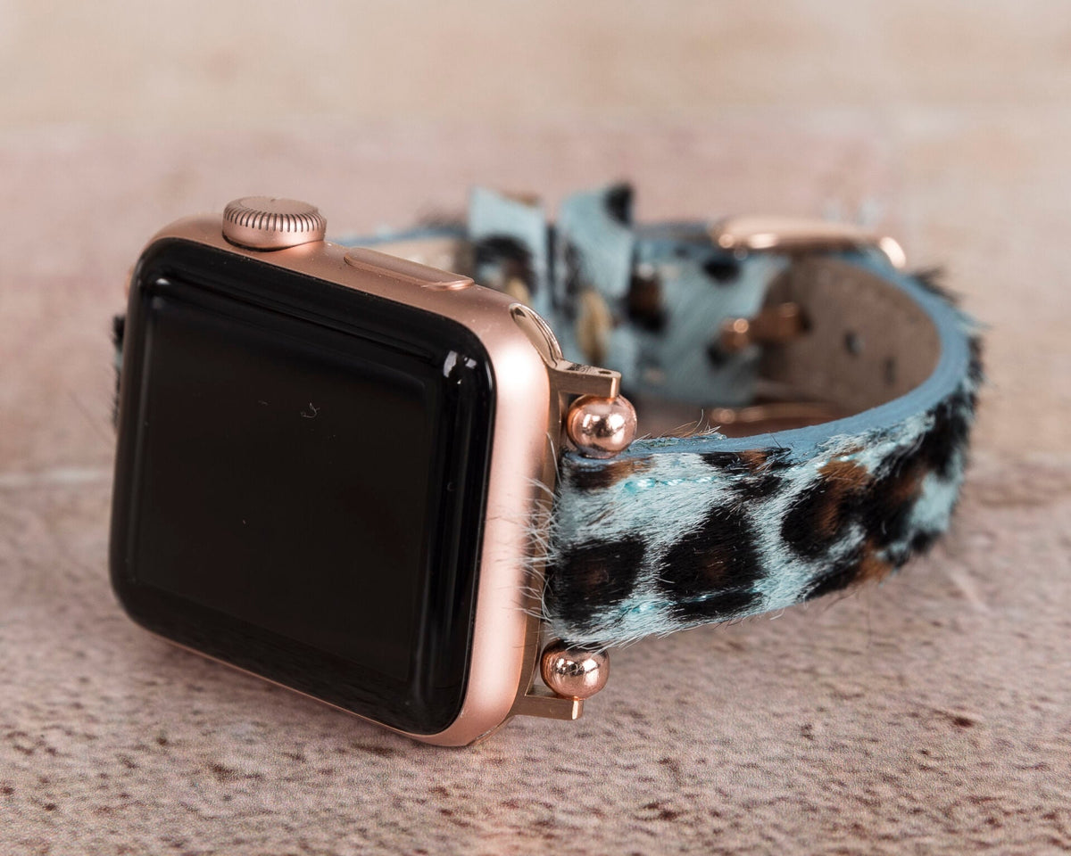 Apple Watch Uyumlu Deri Kordon 38-40-41mm Ferro LEO56N