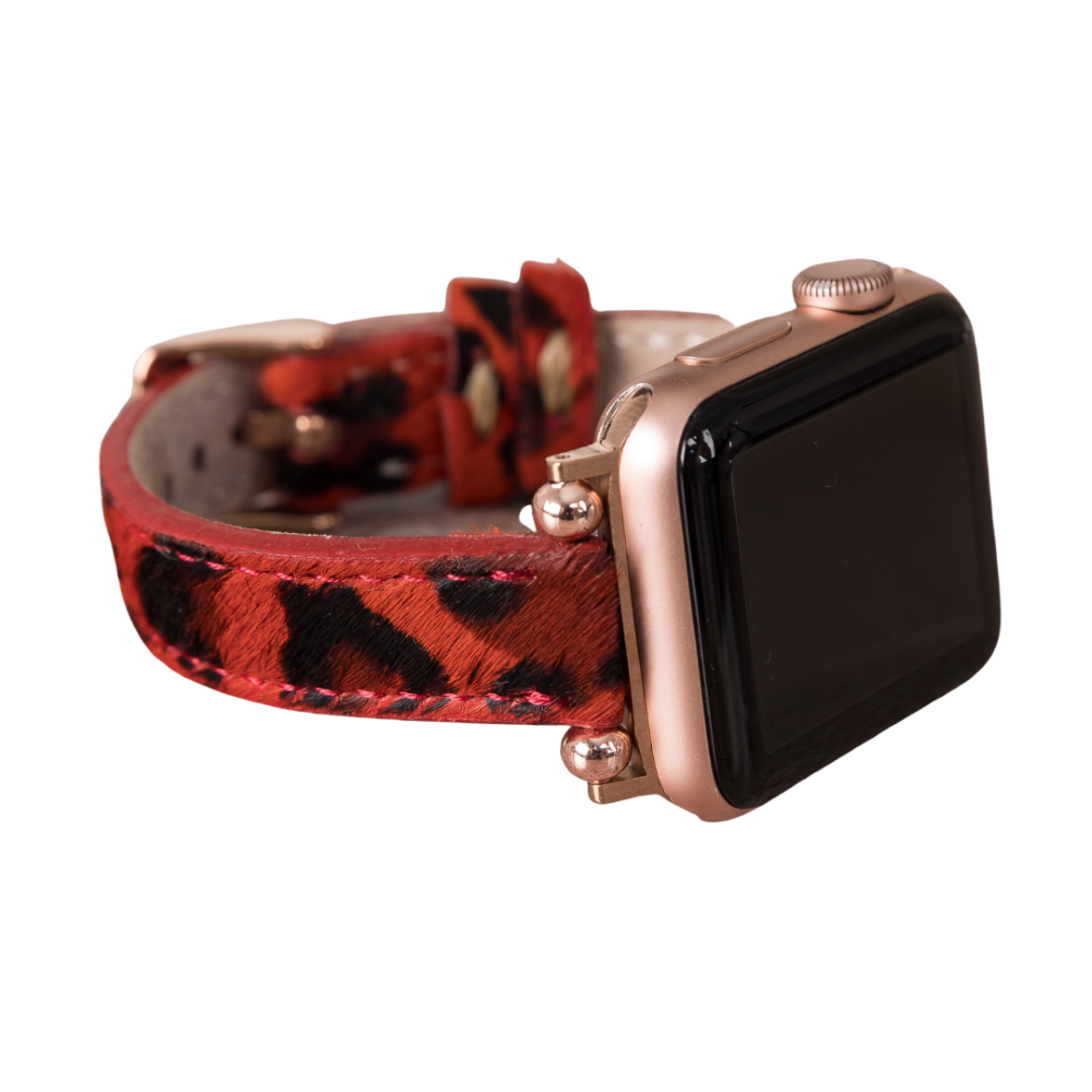 Apple Watch Uyumlu Deri Kordon 38-40-41mm Ferro LEO55N