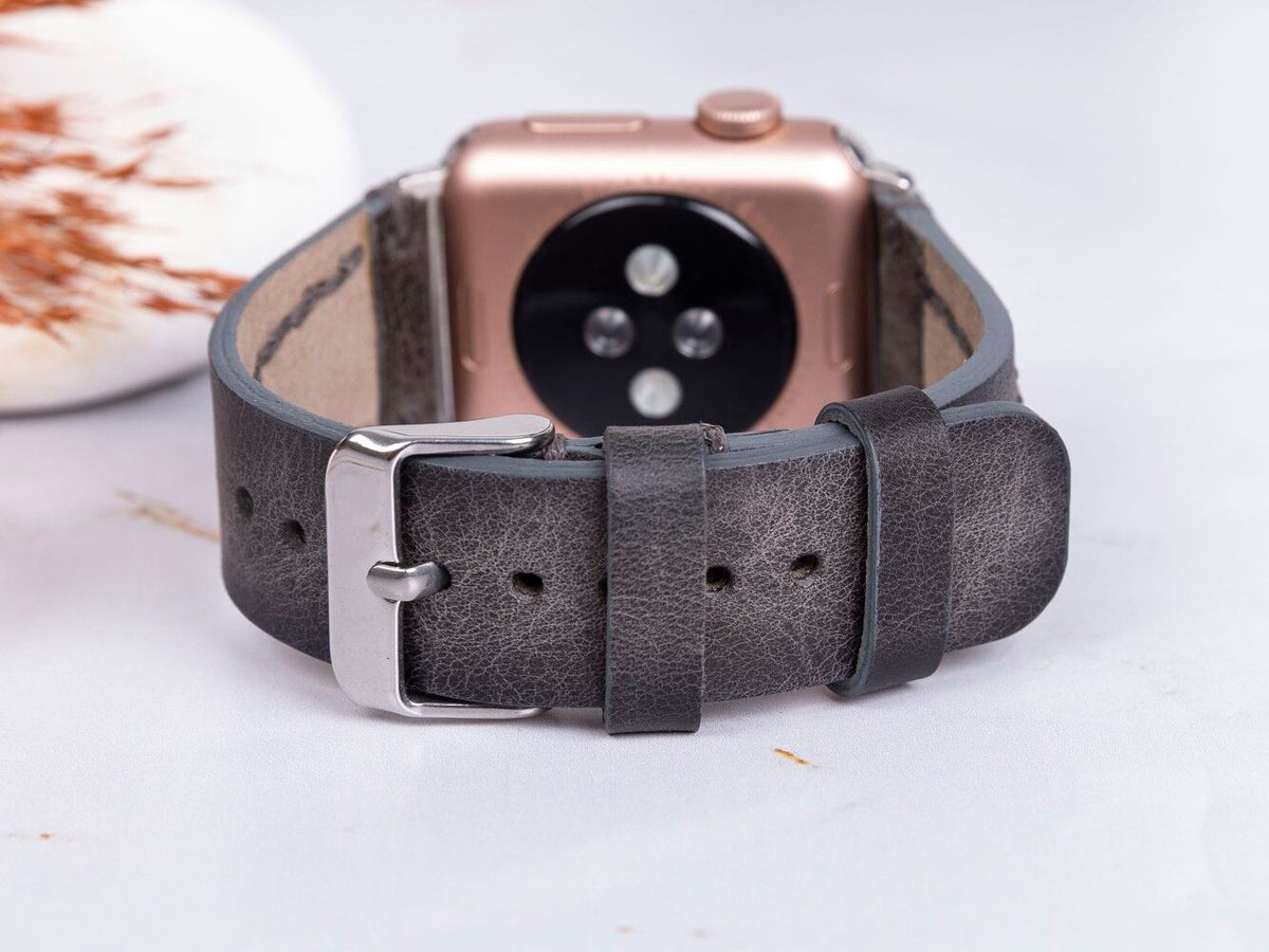 Apple Watch Uyumlu Deri Kordon 42-44-45mm VS4EF Avila