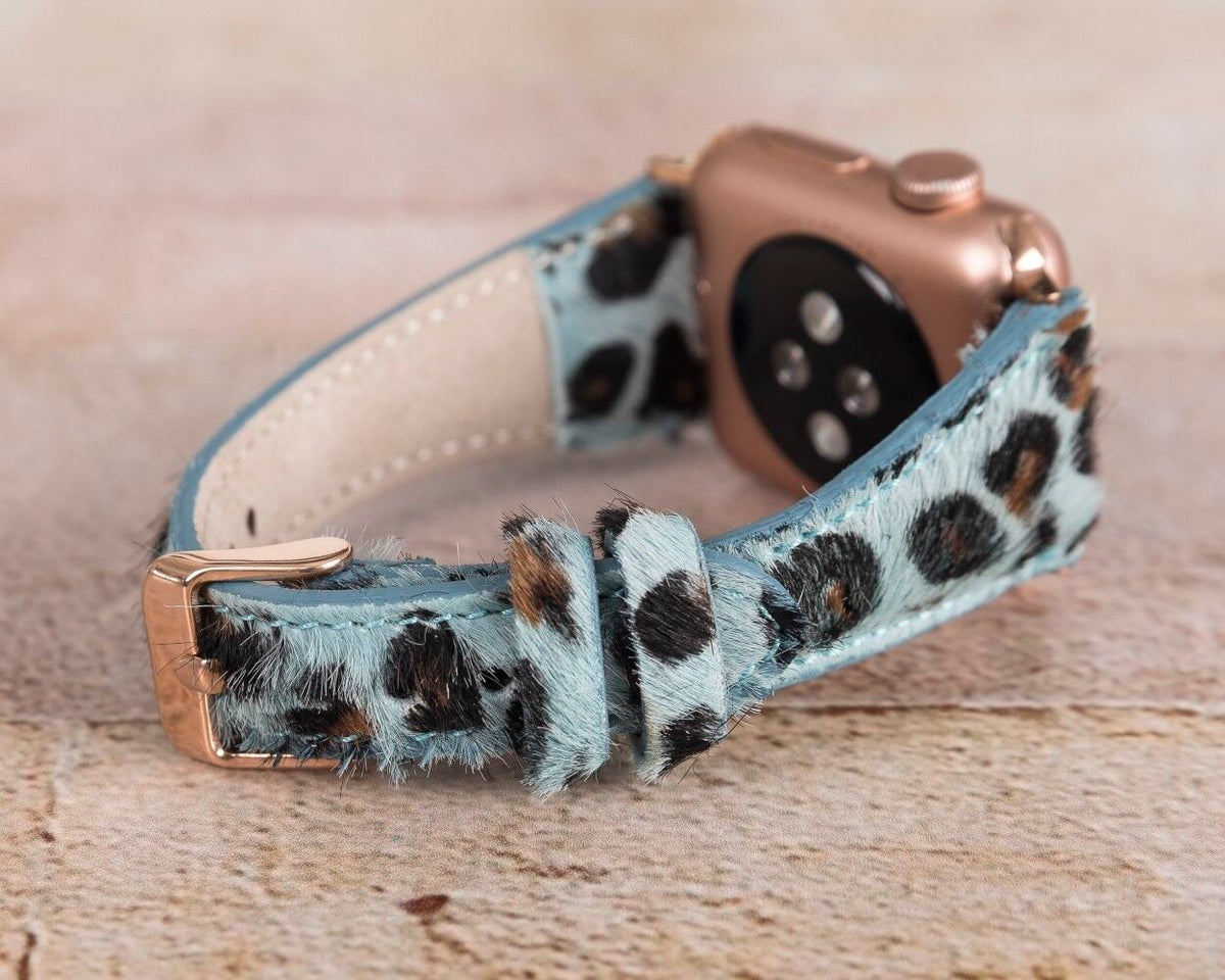 Apple Watch Uyumlu Deri Kordon 42-44-45mm Slim LEO56N