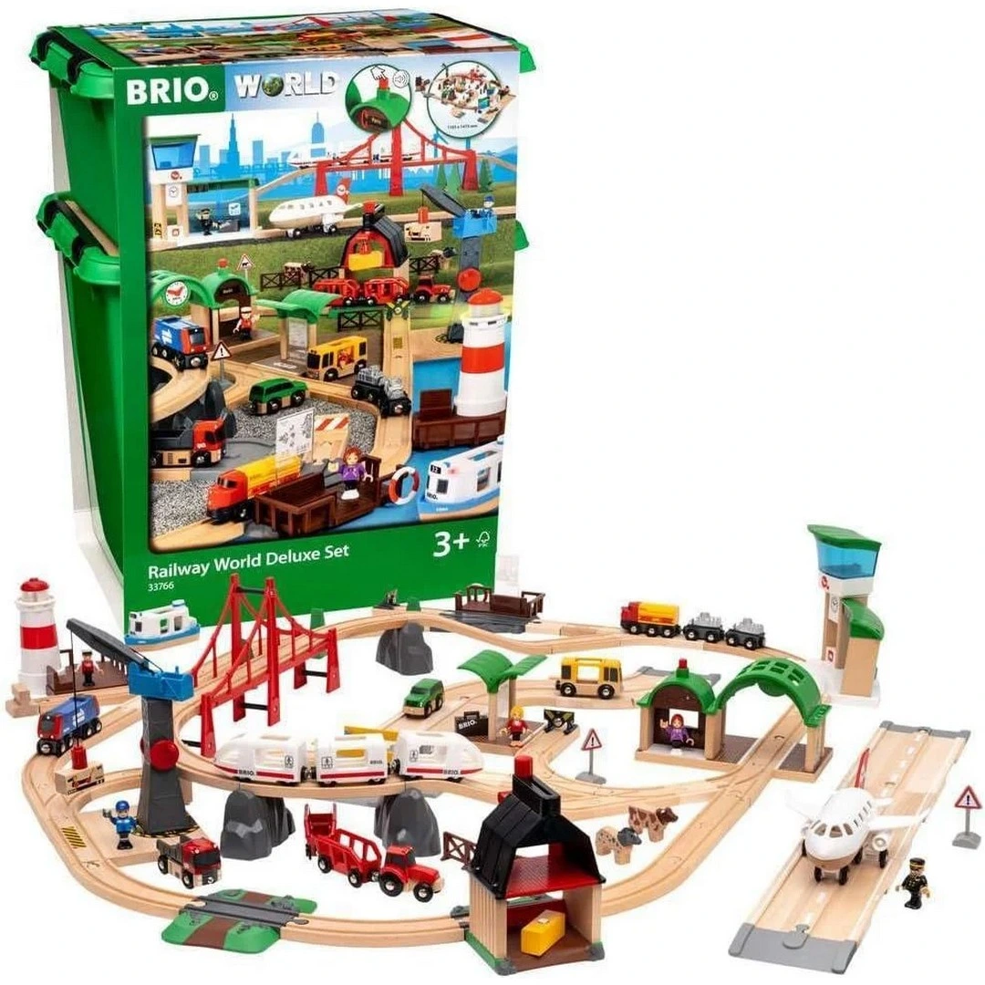 Brio Delüks Tren Yolu Seti