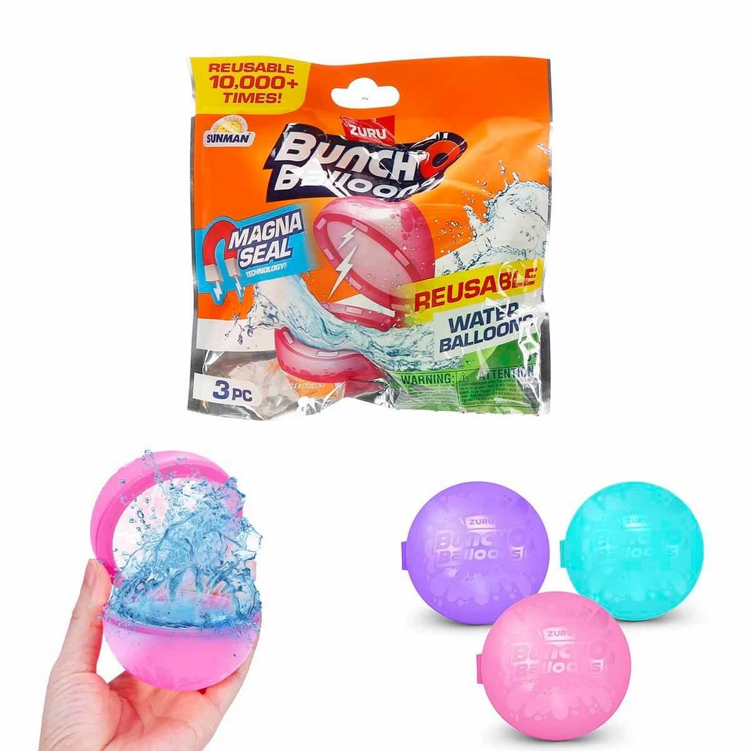 Bunch O Balloons Yeniden Kullanılabilir 3’lü Su Balonu - S00056592