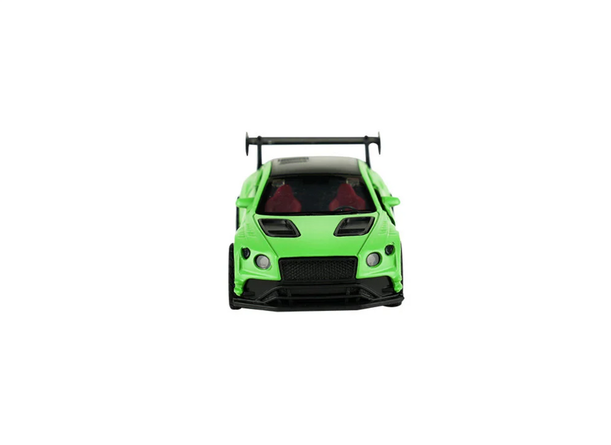 Die Cast Metal Çek Bırak Yeşil Yarış Arabası