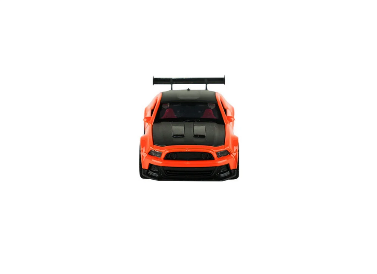 Die Cast Metal Çek Bırak Turuncu Spor Araba