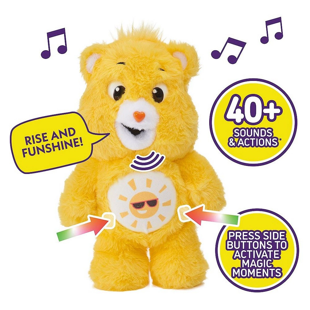 Care Bears Funshine Elektronik Kukla 25 cm