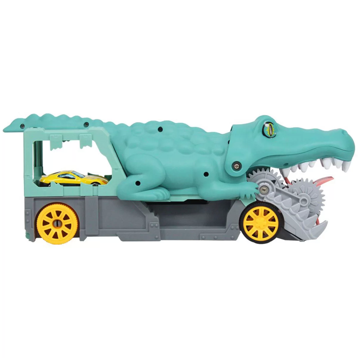 Catapult Araba Fırlatıcı Sesli Timsah - YDX005