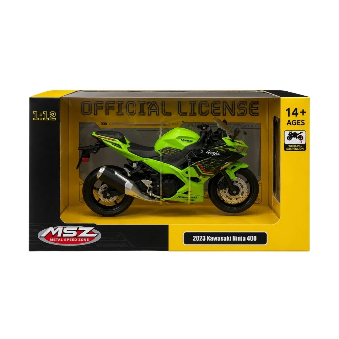 Cca 1/12 2023 Kawasaki Ninja 400 Model Araba