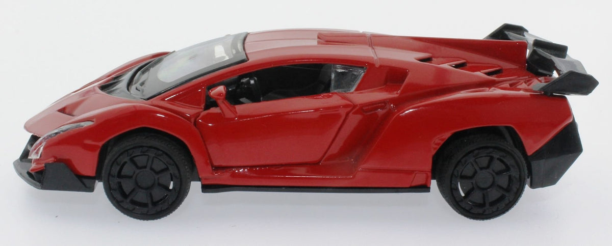 Çek Bırak Kırmızı Metal Spor Araba Sl6607B