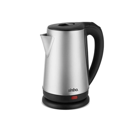 ÇELİK KETTLE SU ISITICISI KABLOSUZ KULLANIM 1.8LT 360 DERECE DÖNEBİLME OTOMATİK KAPANMA SK-8026 (4887)