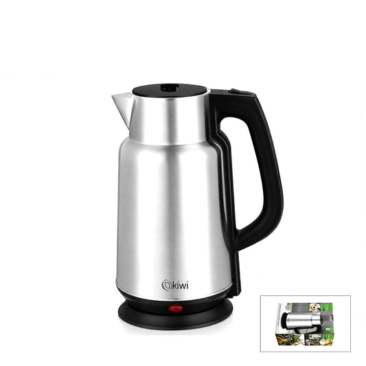 ÇELİK - SÜRAHİ MODEL KETTLE ELEKTRİKLİ SU ISITICISI PASLANMAZ ÇELİK GİZLİ REZİSTANS 360° 2.2LT 1500W KK-3334 (4887)