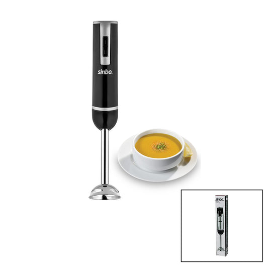 ÇELİK UÇLU ÇUBUK BLENDER 300W DC MOTOR= 2 KADEME HIZ AYRILIR GÖVDE ERGONOMİK TASARIM SHB-3180 (4887)