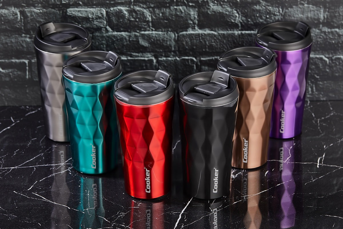 CKR-2048 350ML.ÇELİK MUG TERMOS BARDAK RENKLİ (4887)