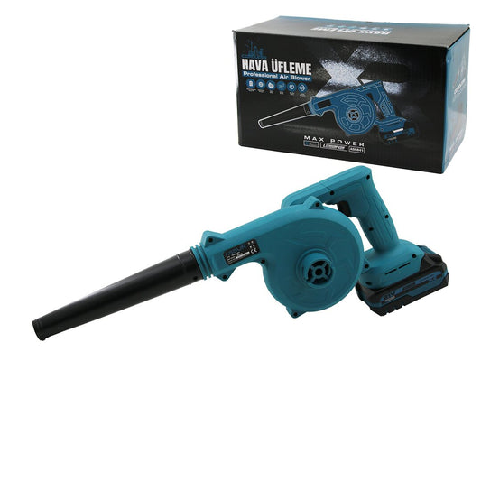 CORDLESS BL11 ŞARJLI HAVA ÜFLEME MAKİNE KÖRÜK - KOMPRESÖR 21V ÜFLEME HIZ = 2M3 / DAK. (4887)