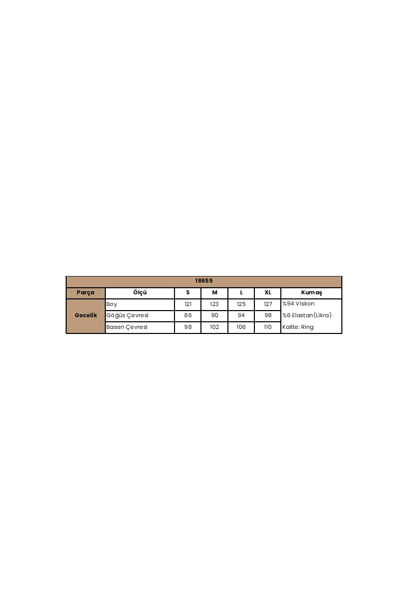 Dantelli ve Dekolteli Yırtmaçlı Gecelik - KLBN29205