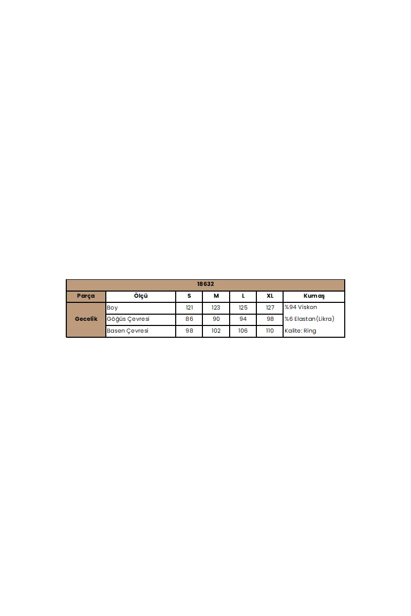 Dantelli ve Dekolteli Yırtmaçlı Gecelik - KLBN29207
