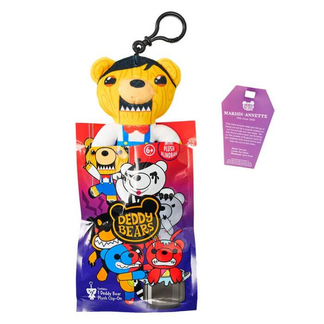 Deddy Bears Klipsli Peluş Seri 4 Sürpriz Paket DB/418PQ - 1 Adet Fiyatıdır