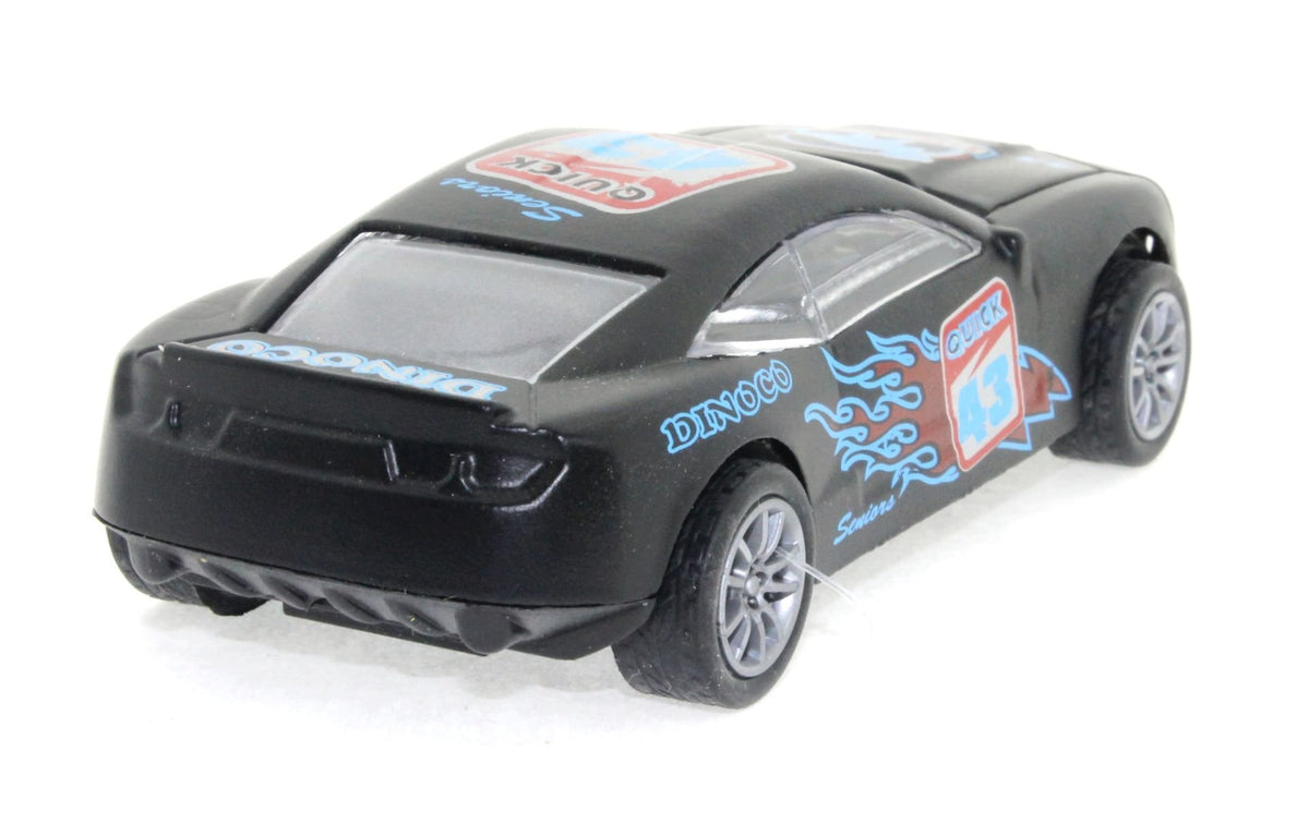 Die Cast Çek Bırak Metal Siyah Yarış Arabası 43