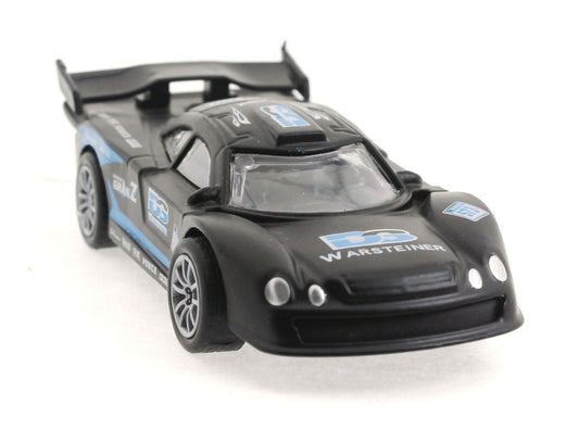 Die Cast Çek Bırak Metal Siyah Yarış Arabası DS