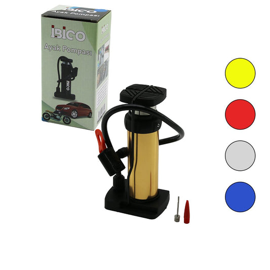 DİKEY MODE LİNCE PİSTONLU AYAK POMPASI OTO-ARAÇ - BİSİKLET-MOTOR LASTİK - TOP - ŞİŞME HAVUZ-YATAK (4887)