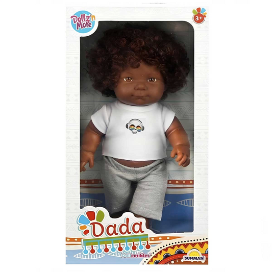 Dollz'n More Dada Kıvırcık Saçlı Bebek 60 cm - S01060091