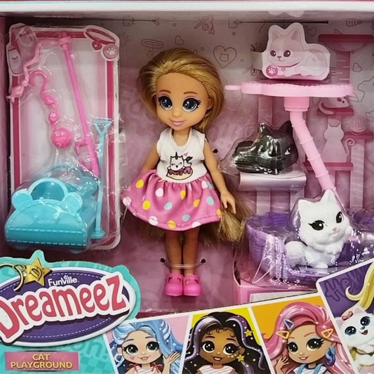 Dreameez Mini Bebek ve Kedi Seti S01081125