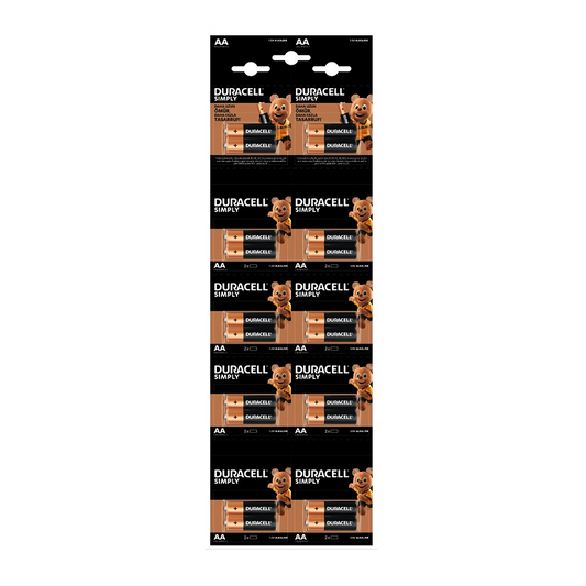 DURACELL KALEM PİL ALKALİN 20 PARÇA (4887)
