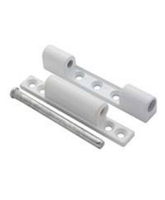 DÜZ METAL BEYAZ METAL 75MM PVC PENCERE MENTEŞE (4887)