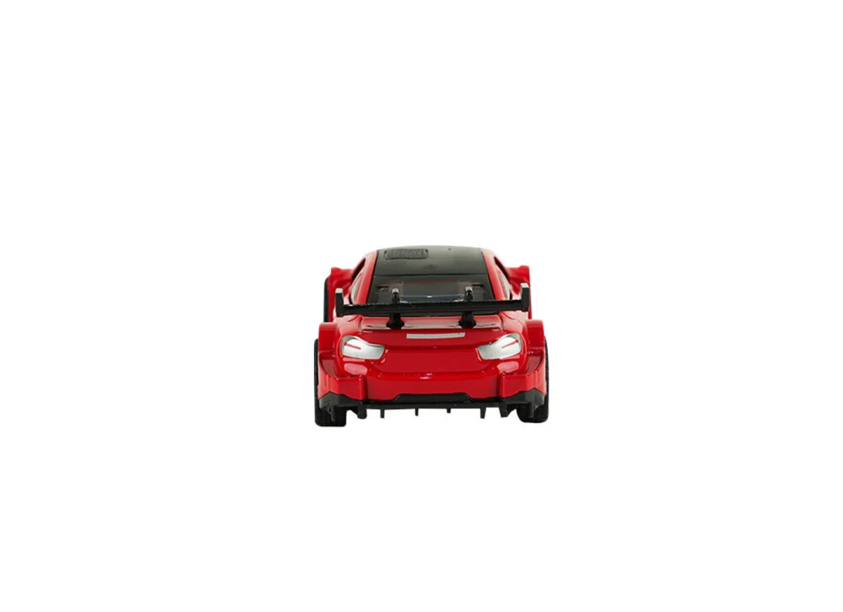 Die Cast Metal Çek Bırak Kırmızı Yarış Arabası