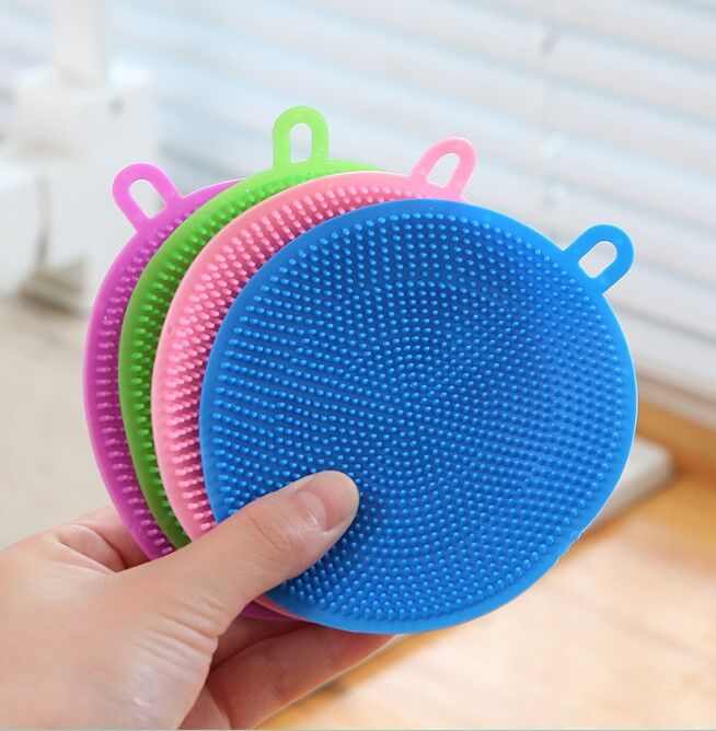 Silikon Bulaşık Yıkama Fırçası Tükenmeyen (2 Adet)