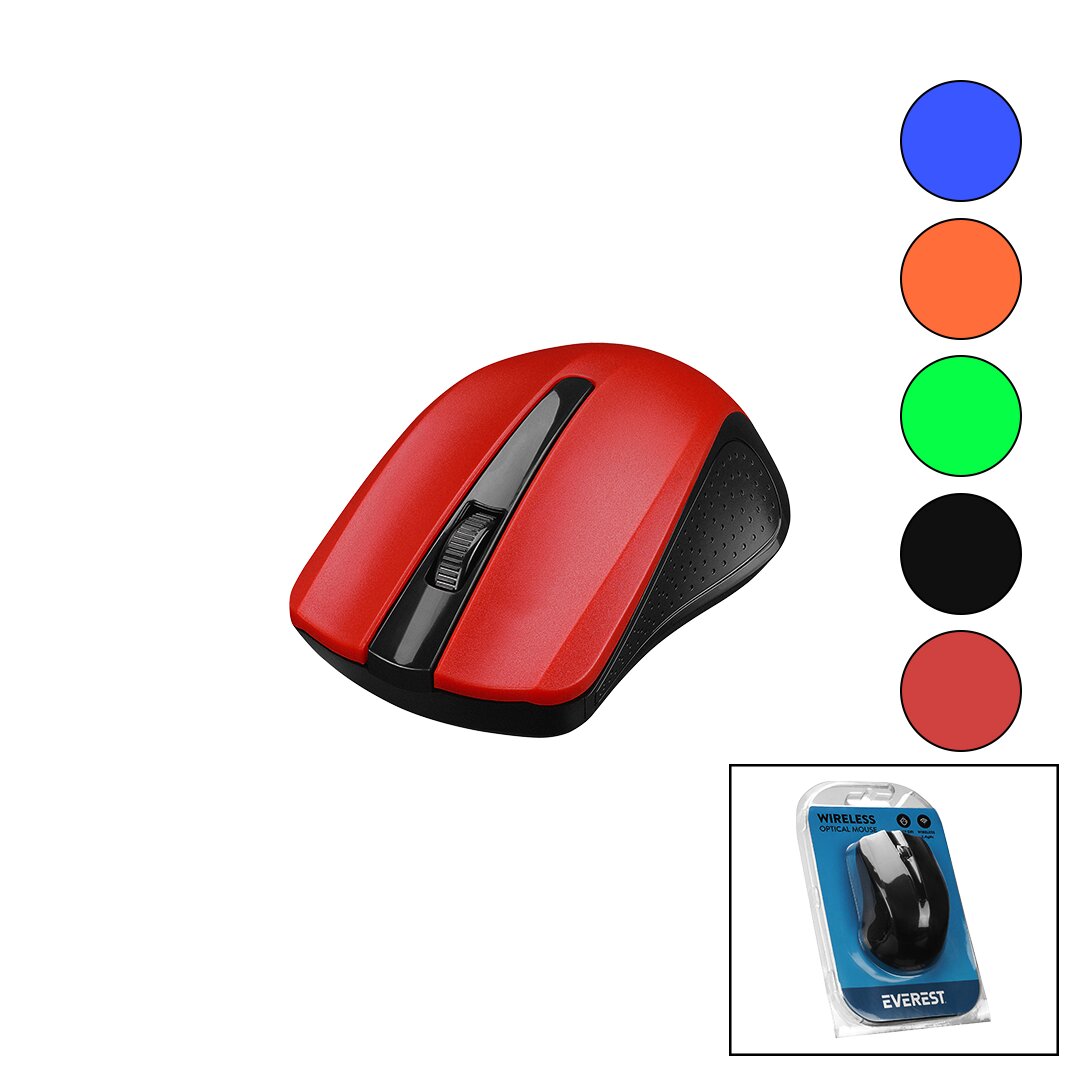 EVEREST SM-537  WİRELESS - KABLOSUZ  1600DPI USB OPTİCAL MOUSE  VAKUM AMBALAJ (4887)