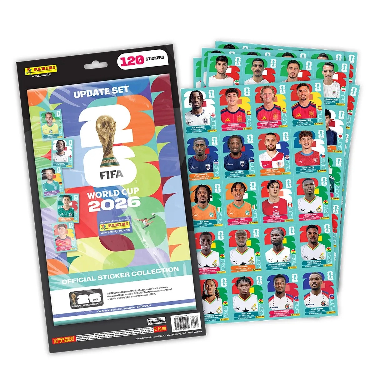 FIFA World Cup 2026 Sticker Koleksiyon Seti