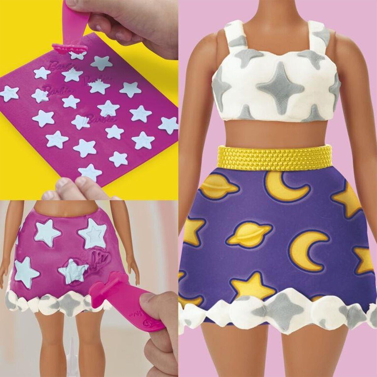 G1355 Play-Doh Barbie Designer Desen Paketi Hamur Oyun Seti  +3 yaş