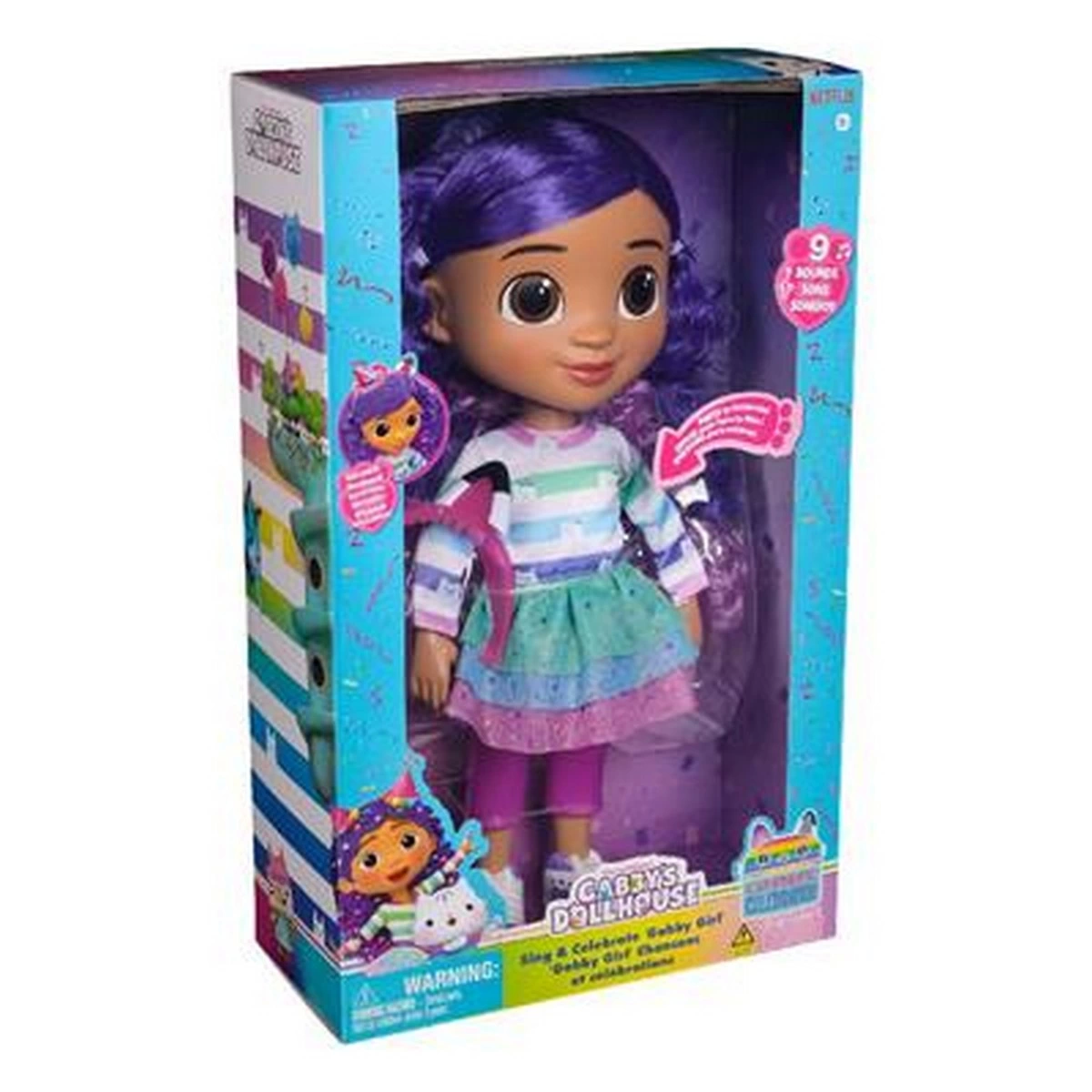 Gabby's Doll House Sesli Bebek Figür 33 cm - SPM-6070859