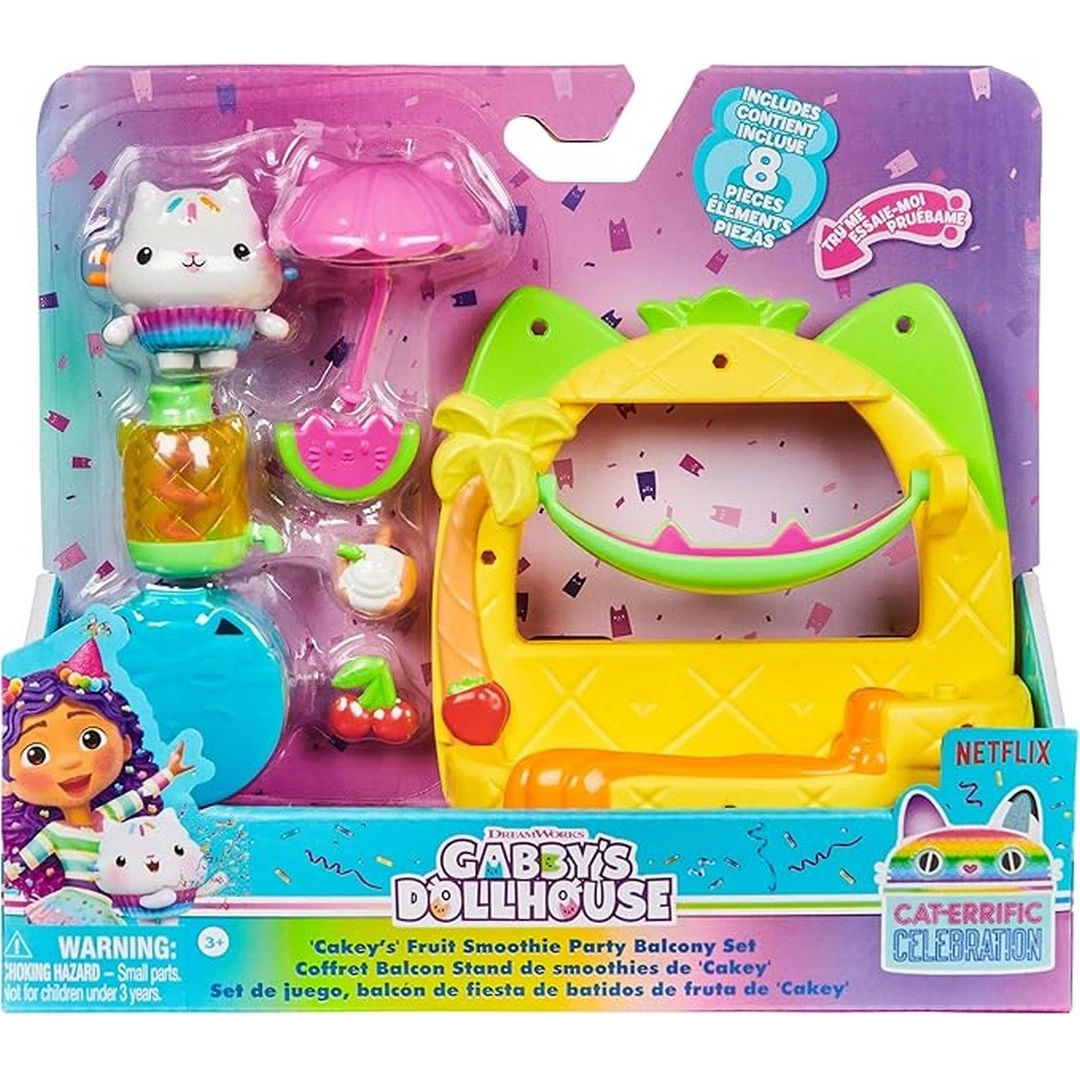 Gabby's Dollhouse Balkon Takımı Figür Set - SPM-6069729 - 1 Adet Stokta Olan Gönderilir