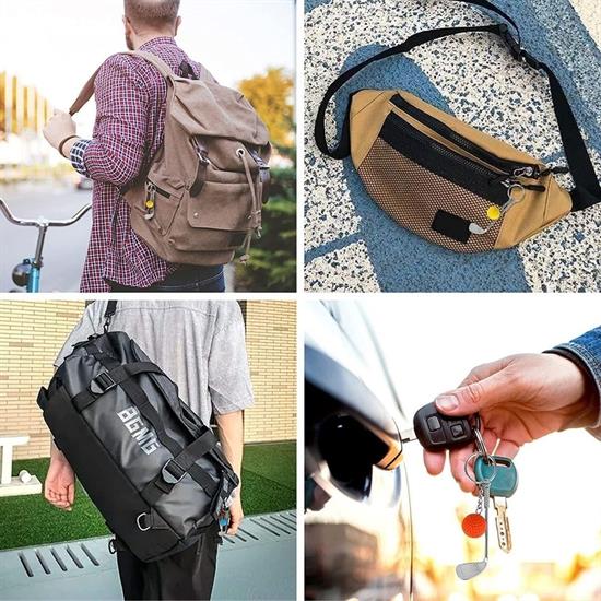 Gerçekçi Golf Tasarımlı Şık Anahtarlık Kolye Çanta Süsü Golf Keychain (4887)