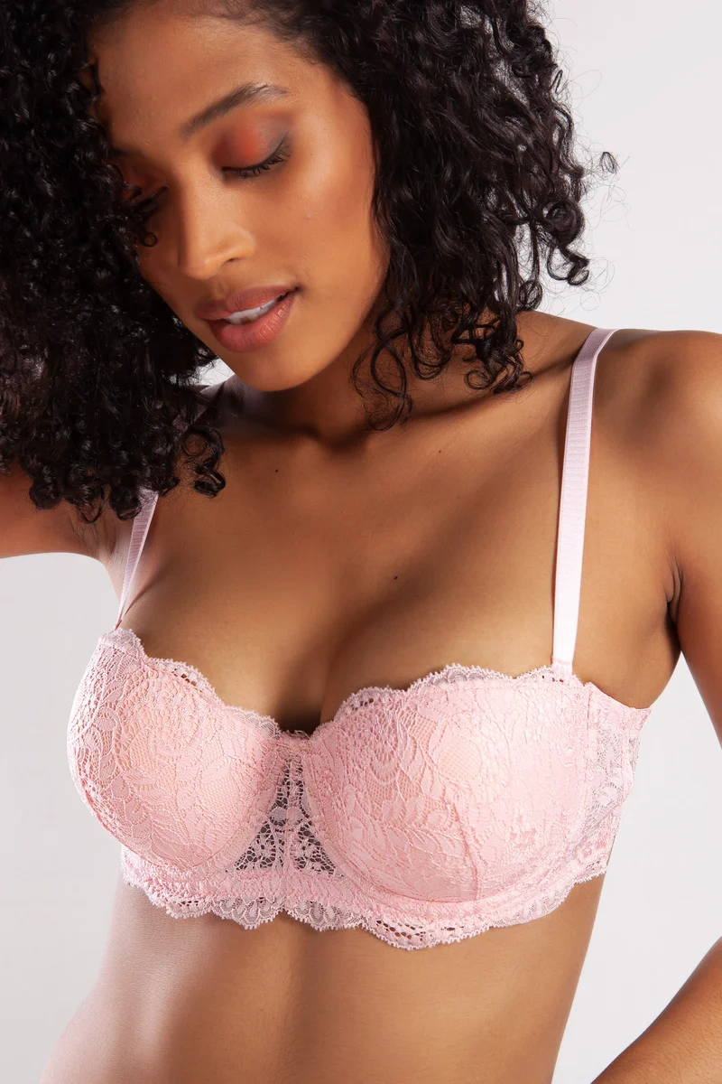Golshan G.Colors Push Up Strapless Bra, Açık Pembe Konforlu ve Şık Sütyen