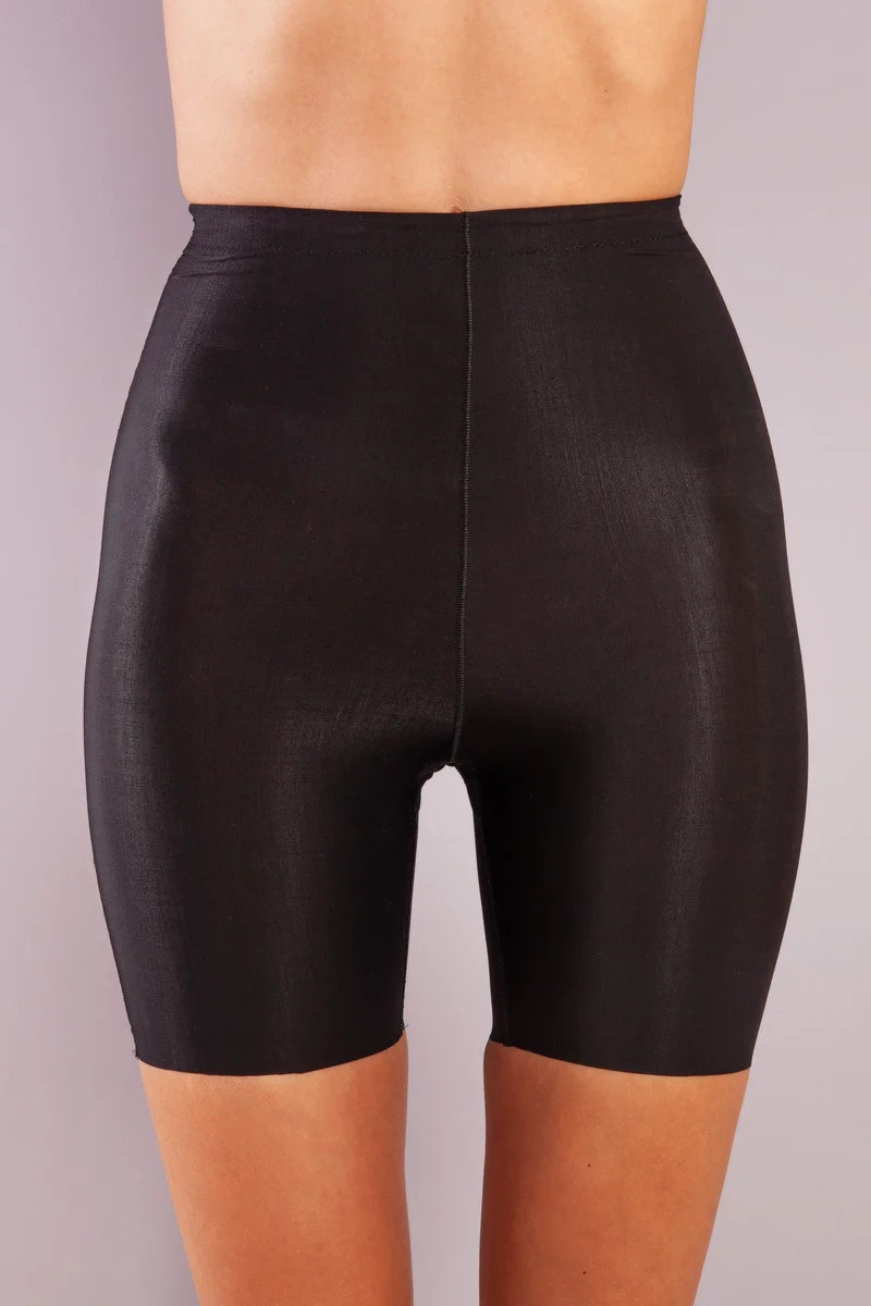 Golshan Girdle  Hight Waist Micro Short Corset, Siyah Toparlayıcı Normal Bel  Korse