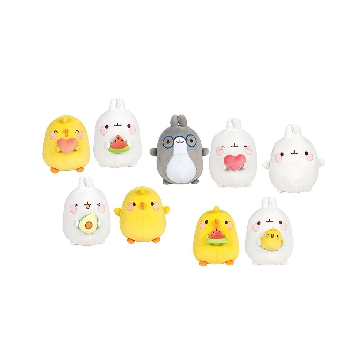 760024981 MOLANG Peluş 23 cm - 1 Adet Stokta Olan Gönderilir