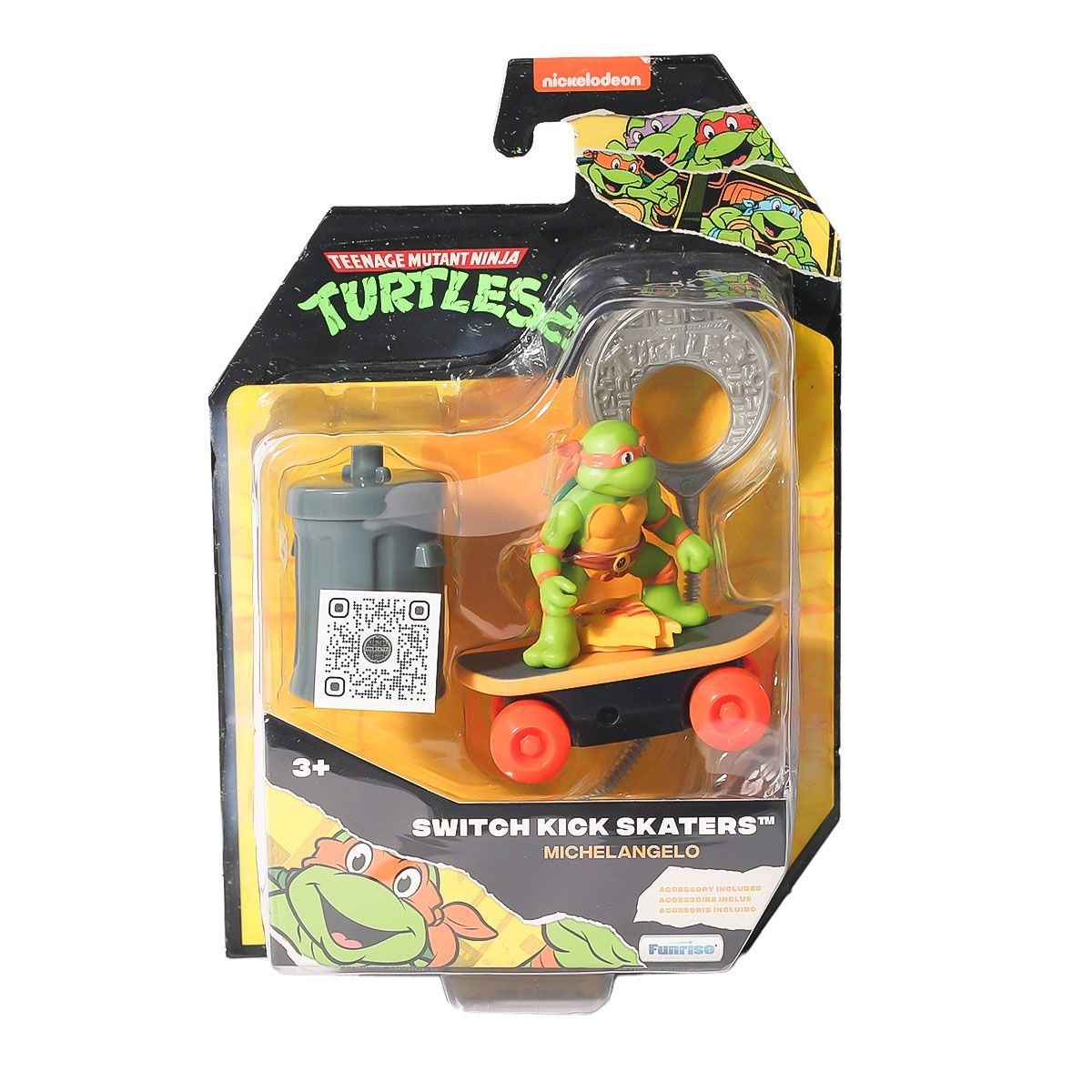 TU812001 TMNT Ninja Kaplumbağalar Kaykay Figürü - 71052 - 1 Adet Stokta Olan Gönderilir