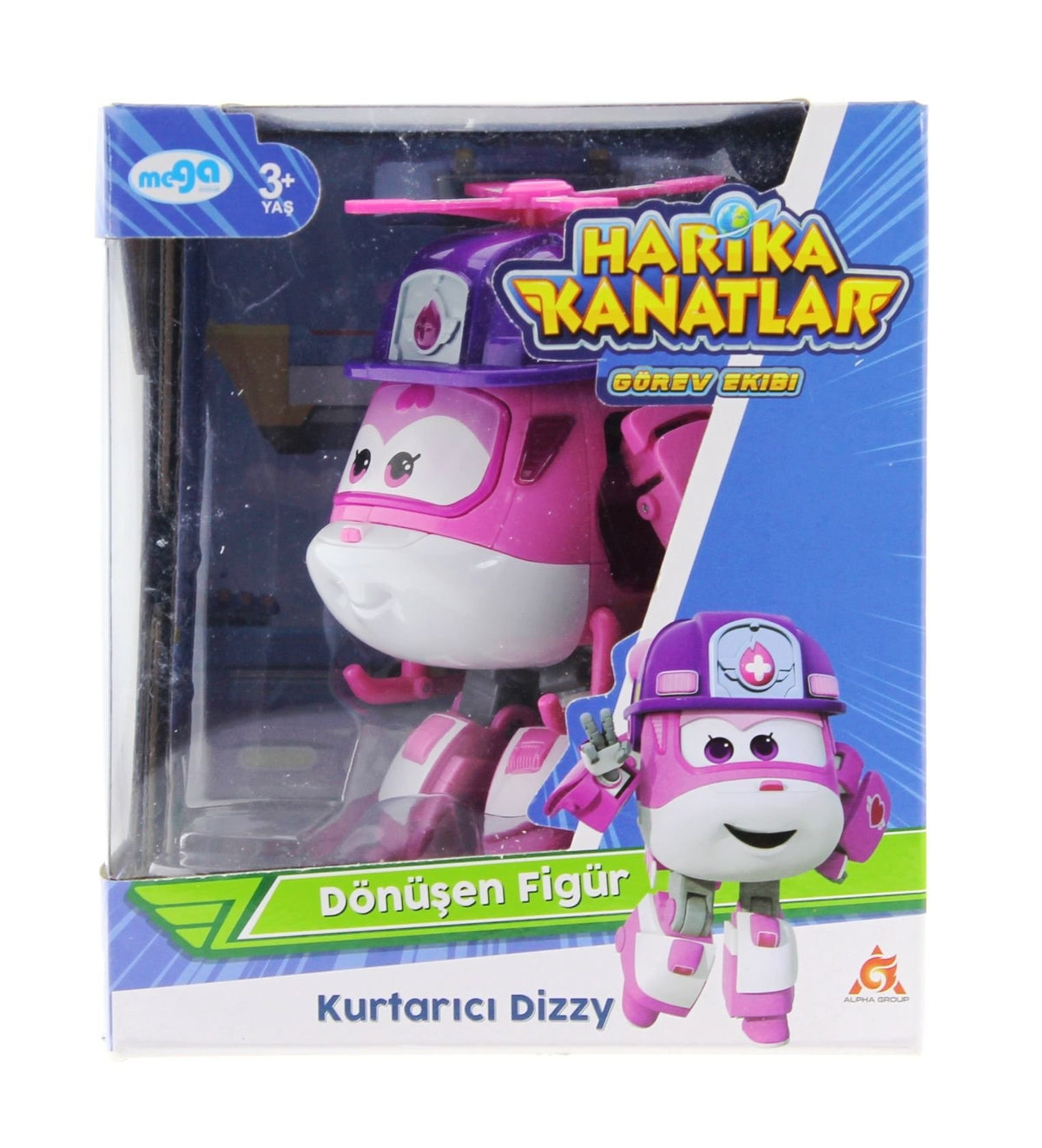 Harika Kanatlar Dönüşen Figür Kurtarıcı Dizzy