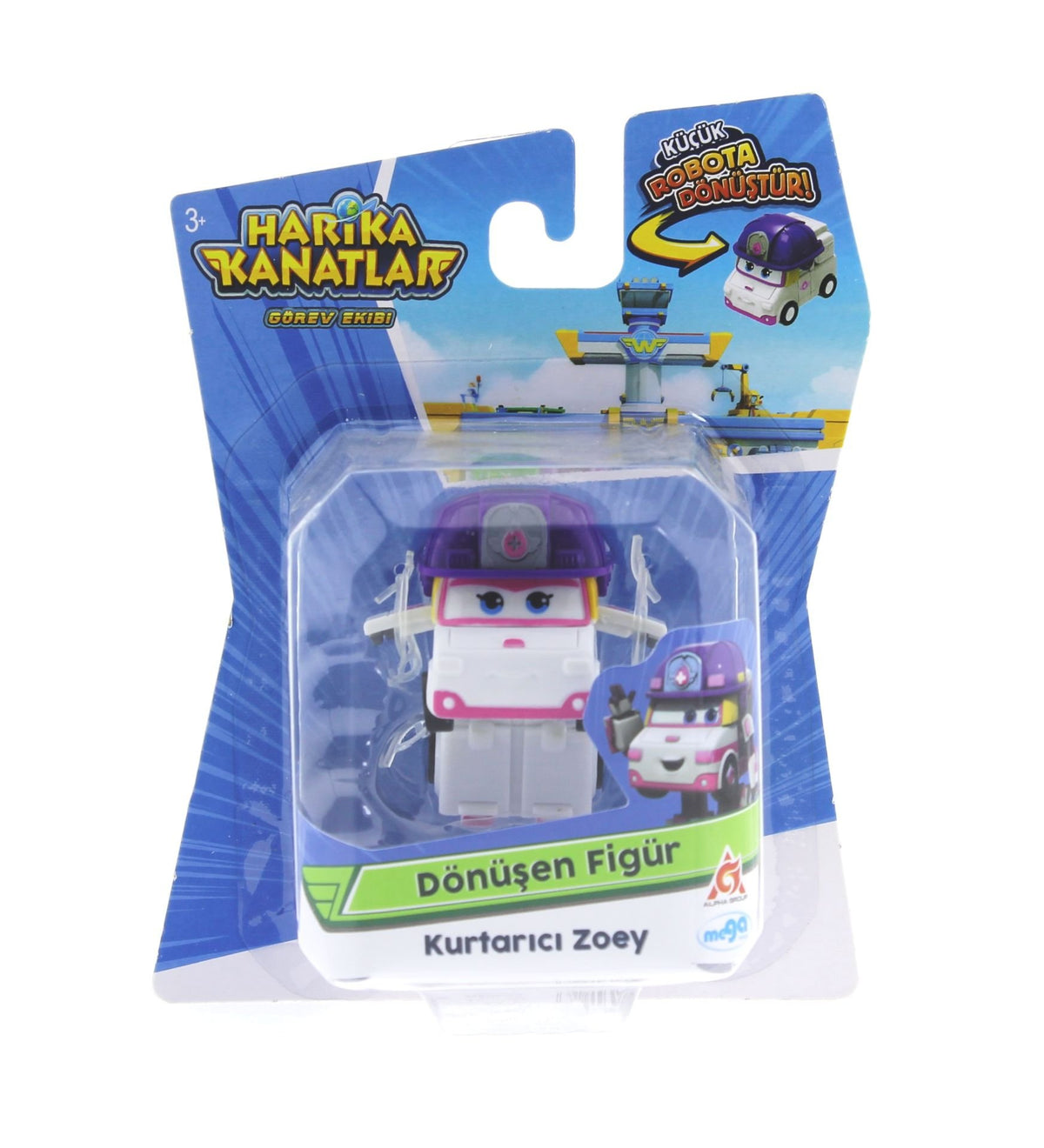 Harika Kanatlar Dönüşen Mini Figür Kurtarıcı Zoey