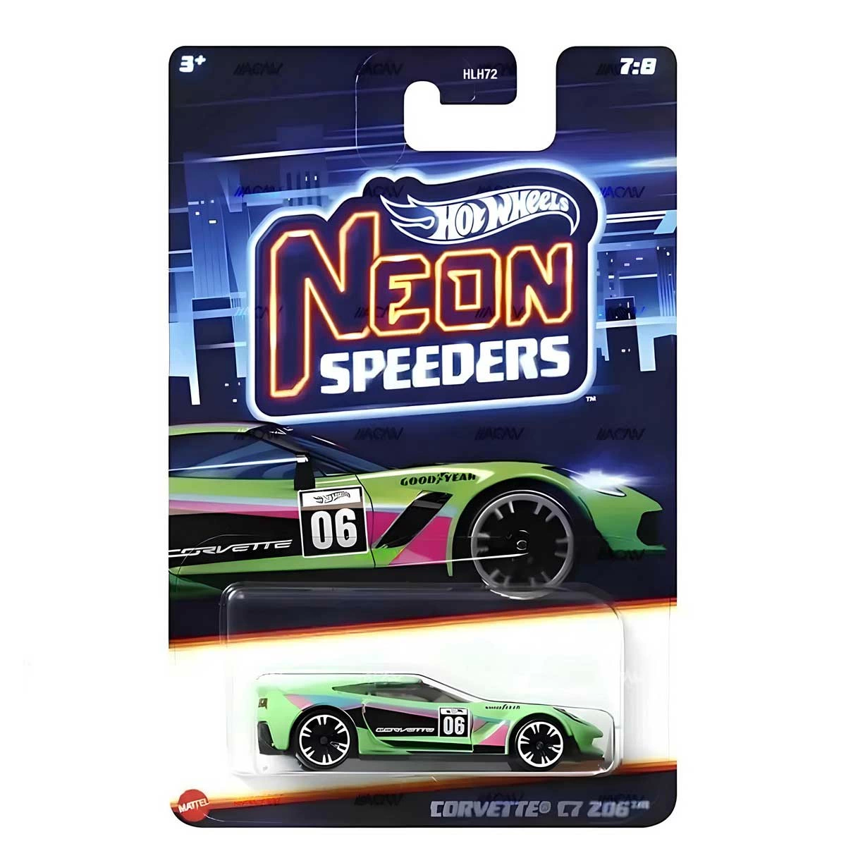Hot Wheels Neon Yarışçılar HLH72 - 1 adet stokta olan gönderilir