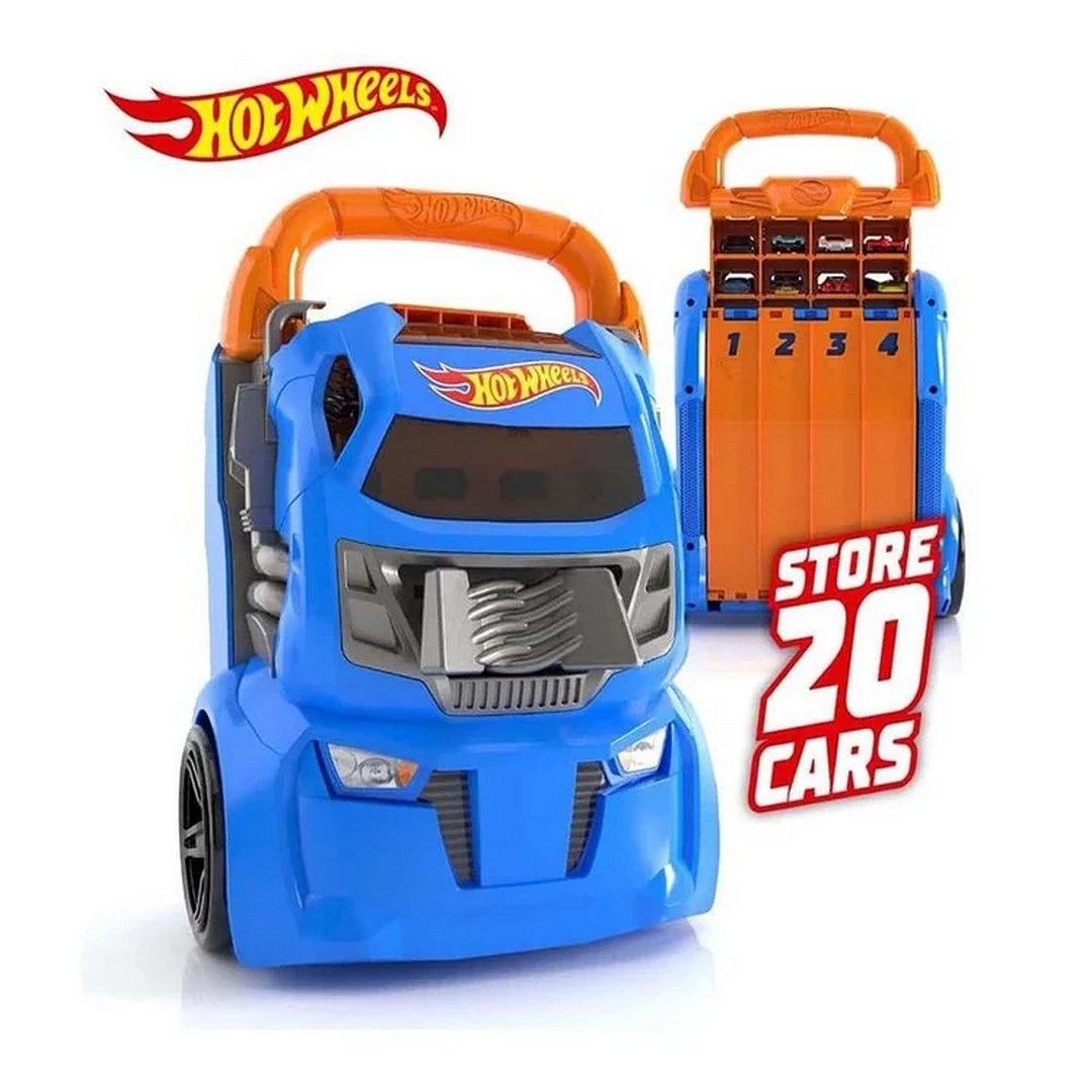 Hot Wheels Taşıma Çantası ve Yarış Parkuru