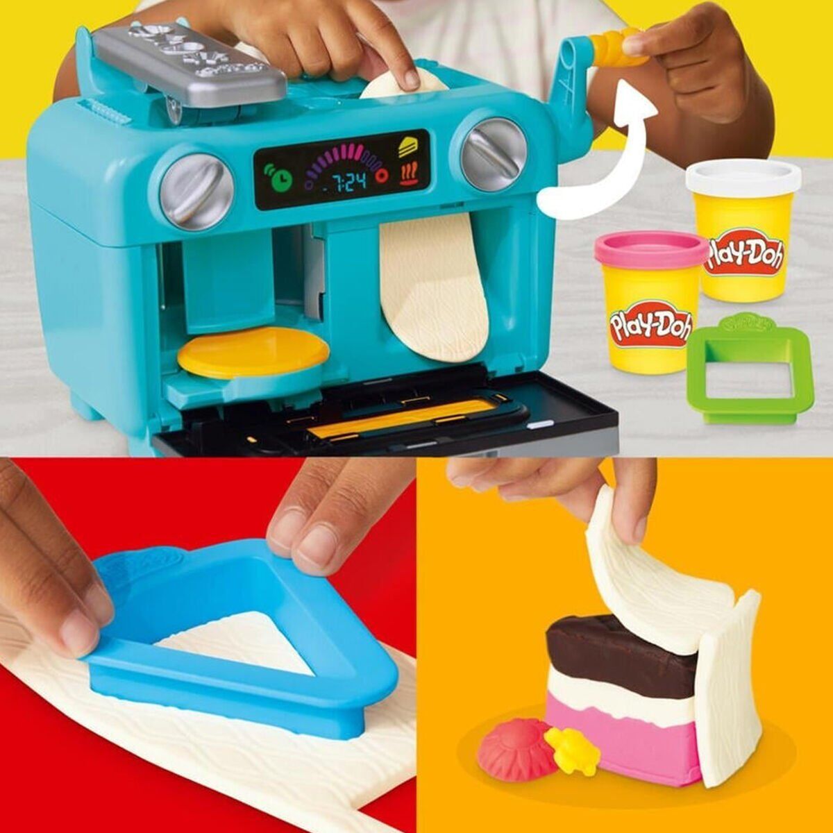 G0497 Play-Doh Süper Dilimli Kek Oyun Seti +3 yaş